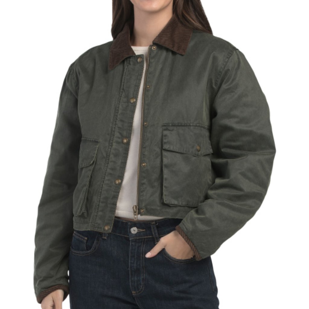 Blank Nyc Barn Bomber Jacket